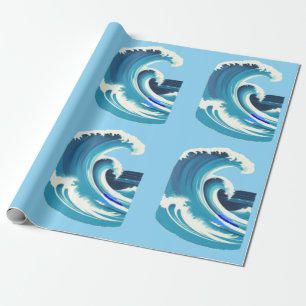 Grote Golf Surfer Thunder_Cove Cadeaupapier