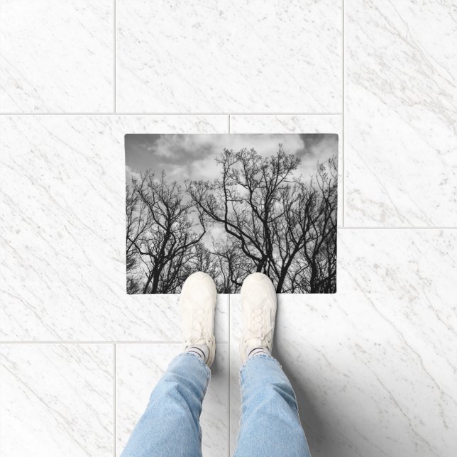 Grote golf van bomen deurmat (Binnen)