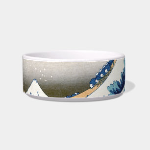 Grote Golf van het Fijne Art. van Kanagawa Hokusai Voerbakje