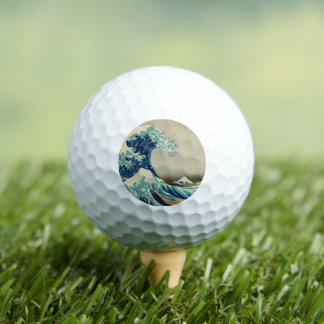 Grote Golf van Kanagawa, Hokusai, Japanse Kunst Golfballen