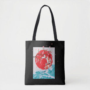 Grote golf van Kanagawa Japanse viskarp Koi Draagtas