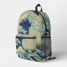 Grote golf voor de kust van Kanagawa door Hokusai