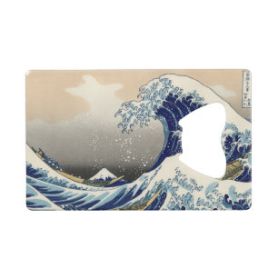 Grote Golf voor Kanagawa & Mount Fuji Japanse Zee Kredietkaart Flessenopener