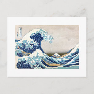 Grote golven van Kanagawa Hokusai Fine Art Briefkaart