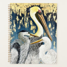 Grote gouden spiraal planner