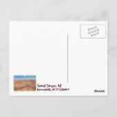 Grote Grand Canyon-Briefkaart! Briefkaart (Achterkant)