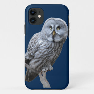 Grote grijze boomkorren iPhone 11 hoesje