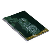 Grote Grijze Uil Notitieboek (Rechterzijde)