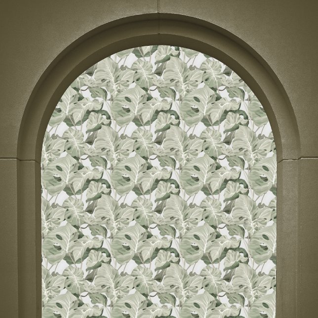 Grote groene bladeren, prachtig & serene schil & s behang (Creator heeft geüpload)