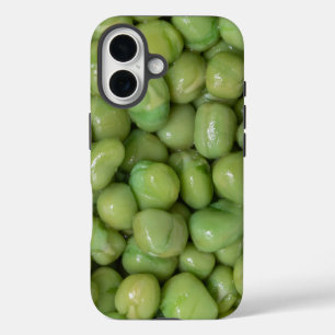 Grote groene erwten iPhone 16 hoesje