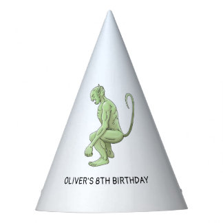 Grote Groene Kobold Feesthoedjes