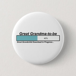 Grote grootmoeder downloaden om te worden ronde button 5,7 cm
