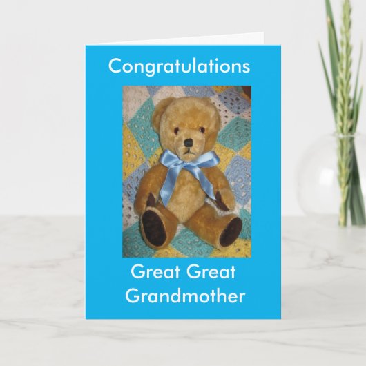 Grote Grootmoeder kaart (Voorkant)
