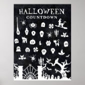 Grote Halloween Countdown Poster (Voorkant)