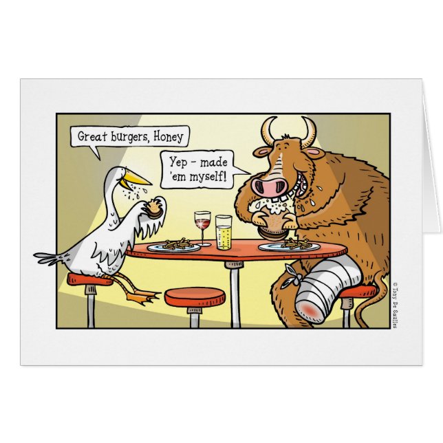 Grote hamburgers! (Voorkant Horizontaal)