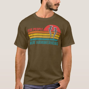 Grote Hammerhead Shark Quote voor een Hammerhead S T-shirt