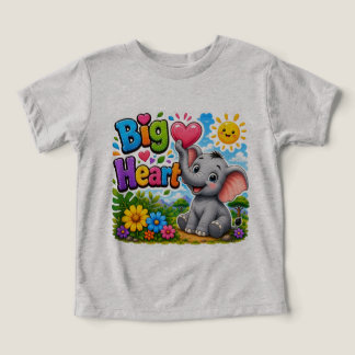 Grote Hart Olifant | Cute Vriendelijk Dier Ontwerp
