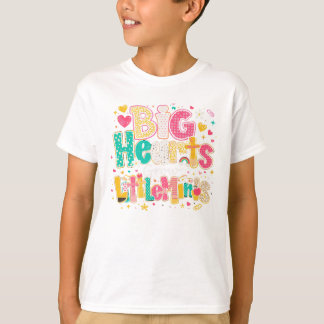 Grote harten laten kleine geesten groeien – Schatt T-shirt