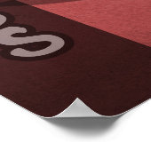 Grote Hawk-Poster Poster (Hoek)