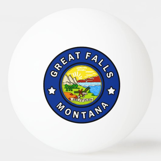 Grote Herfsten Montana Pingpongballen (Voorkant)