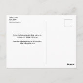 Grote heropening Bakery Small Business Notice Briefkaart (Achterkant)