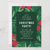 Grote Holly en bessen Kaart (Voorkant)