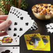 Grote hommel pokerkaarten (Insitu)
