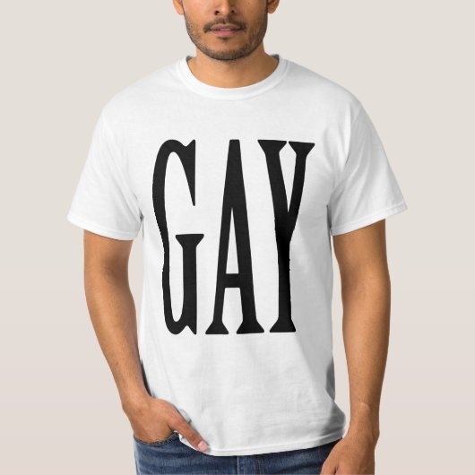 GROTE HOMO T-SHIRT (Voorkant)