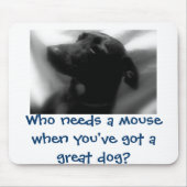 Grote hond muismat (Voorkant)