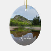 Grote Hoofdreflectie bij Sand Beach Keramisch Ornament (Rechts)