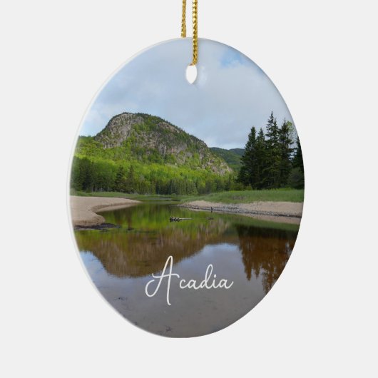 Grote Hoofdreflectie bij Sand Beach Keramisch Ornament (Rechts)