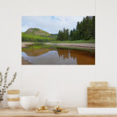 Grote Hoofdreflectie bij Sand Beach Poster (Keuken)