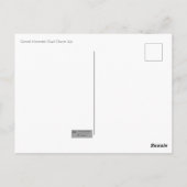 Grote hoornvogel Sluiten Briefkaart (Achterkant)