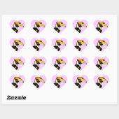 Grote Hornbill Hart Sticker (Vel)