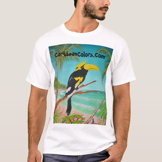 Grote Hornbill T-shirt (Voorkant)