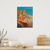 Grote hotels in Atlantic City Poster (Keuken)