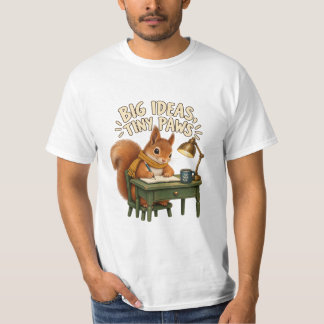 Grote ideeën Kleine pootjes Mooie huisdier T-shirt