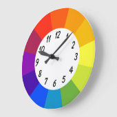 Grote  in Rainbow Bright Colors Grote Klok (Hoek)