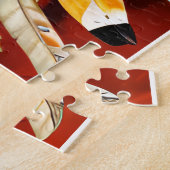 Grote Indische arrior Legpuzzel (Zijkant)