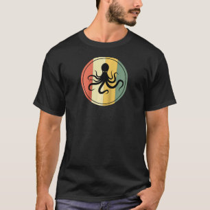Grote inktvis en inktvis t-shirt