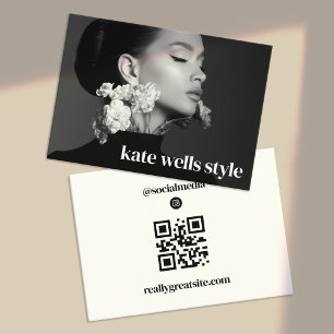 Grote Instagram Foto QR-code Visitekaartje