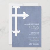 Grote interreligieuze uitnodiging, blauw kaart (Voorkant)