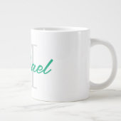 Grote jumbo mok cadeau met aangepaste naam monogra (Rechts)