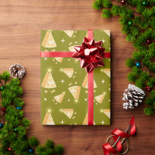 Grote Kaas Kerstkaart Cadeaupapier