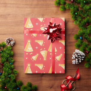 Grote Kaas Kerstkaart Cadeaupapier
