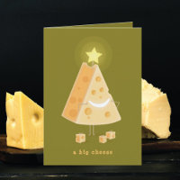 Grote Kaas Kerstkaart