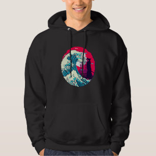Grote Kanagawa Golf Japanse Samurai Esthetische Va Hoodie