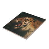  grote kat in de grote tijger, wilde dieren tegeltje (Zijkant)