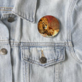 Grote katten - 6 ronde button 5,7 cm (In situ)