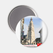 Grote Kerk, Breda, Nederland Magneet (Voorkant / Achterkant)